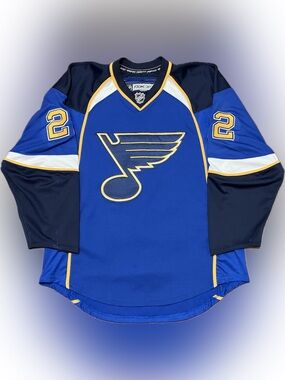 St Louis Blues Brad Boyes Reebok Edge 1.0 NHL Hockey Jersey Size 46